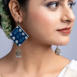 Look and Adorn Contemporary Jhumkas Earrings-picture-22