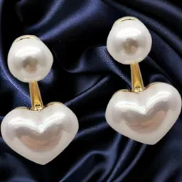 AKISON JEWELS Heart Shaped Drop Earrings-image-67