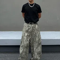 StyleCast Men Wide Leg High-Rise Jeans image 4