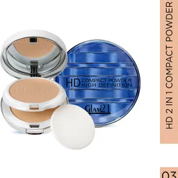 glam21 HD Compact Powder Longlasting Freshness upto 12hrs with Vitamin-E | Matte Finish Compact-picture-23
