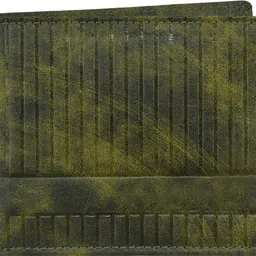 vjcreation Men Casual, Evening/Party, Formal Green Artificial Leather Wallet image 2