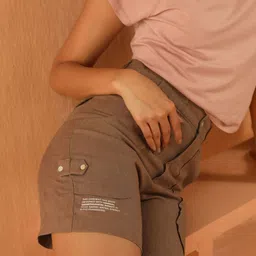 PRIMAL GRAY Women Drop Pocket Shorts image 3