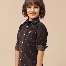U.S. Polo Assn. Kids Boys Printed Casual Shirt image 3