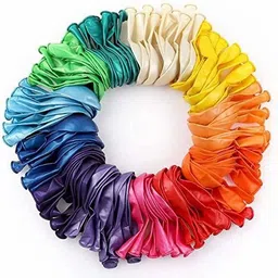 day decor Solid Balloons For Birthday / Anniversary Party Decoration Pack Of 50 Bday Decoration Balloon-picture-16