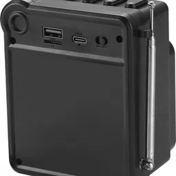 MZ M3 (PORTABLE BLUETOOTH RADIO SPEAKER) Dynamic Thunder Sound & High Bass, 1200mAh 5 W Bluetooth Speaker image 2