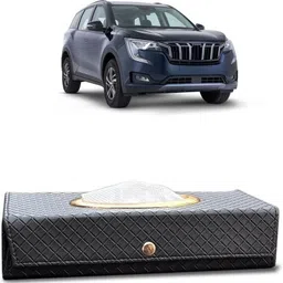 brothertwo Car Tissue Box Holder with 100 Tissue For Mahindra XUV-700 Vehicle Tissue Dispenser-picture-10
