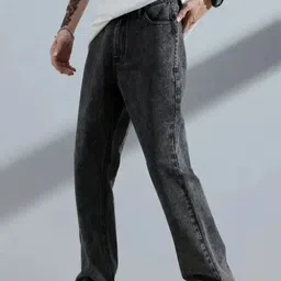 COMFITS Men Classic Mid-Rise Light Fade Stretchable Jeans-picture-16