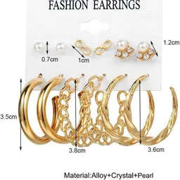 Arzonai Contemporary Studs Earrings image 2