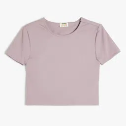 Koton Girls V-Neck T-shirt-image-66