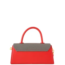 Flingo Women PU Structured Handheld Bag image 2