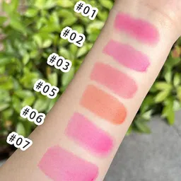 Adbeni 3-1n-1 Waterproof Matte Cream Blush Lipstick -Shade -01 image 4