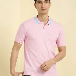 Allen Solly Men Printed Polo Collar Pockets T-shirt-picture-38