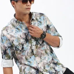 SHOWOFFFF Men Premium Slim Fit Printed Casual Shirt image 4