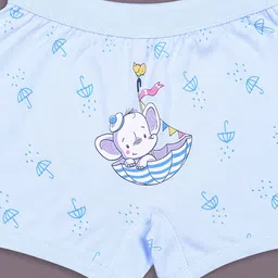 Revvo Junior Girls Pack of 6 Printed Cotton Basic Briefs RJB-316 image 4