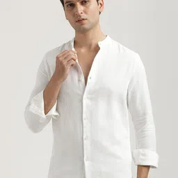 Blu MNKY Men Smart Slim Fit Casual Shirt-picture-26