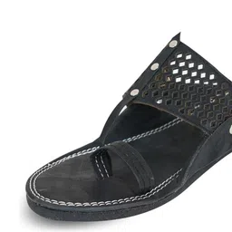 Anouk Men Self Design Casual Thong Flip Flops image 3