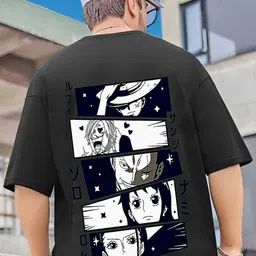 Kasendra Men Printed Oversized T-shirt image 2