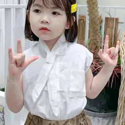 LULU & SKY Girls Top With Trousers image 2