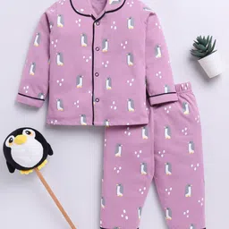 Clt.s Unisex Kids Printed Night suit-image-98