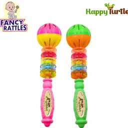 happy turtle Fancy Rattles for 0+ months Babies | Colorful Special Grab & Shake Fancy Rattles Rattle image 4