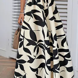StyleCast Printed A-Line Maxi Skirt image 2
