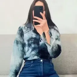 fashion av Women Regular Fit Printed Casual Shirt-picture-35