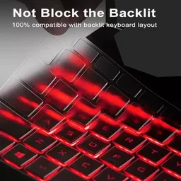 VISHAL Best Keyboard skin for Laptop and Laptop Keyboard HP Victus Gaming Laptop 15-FA, 15-FB 16-D, 16-E, 16-S Series.. Keyboard Skin image 3