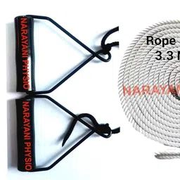 narayani traders Pulley and Rope Hand Shoulder Exerciser or Frozen Shoulder Exercise Kit Black Ab Exerciser image 2