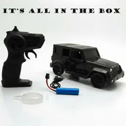 tinyhugs Rechargeable Remote Control Jeep Style Toy Car with Smoke, Music & Lights-picture-27