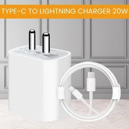 Ham 20 W PD 3 A Wall Charger for Mobile with Detachable Cable image 1