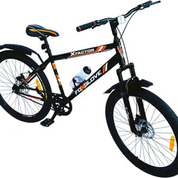 foxglove X FACTOR 27.5 T F/ORANGE ALLOY RIM FRONT SHOCKER DISK BRAKE FOR HEIGHT 6 FT 27.5 T (inch) Road Cycle image 3
