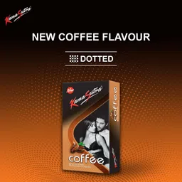 kamasutra FLAVOUR CONDOM MAN_BANANA_COFEE_SCOTCH_ CHOCOLATE_ 80 PIECES_ PACK OF 10 Condom image 3