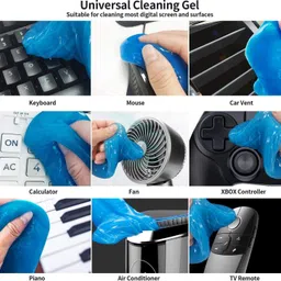 Piru Multi-Purpose Cleaning Kit 100ml Cleaning Liquid , 50 Wipes , Super Clean Gel for Computers, Gaming, Mobiles, Laptops image 5