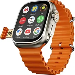 Techio Premium Orange T800 Smartwatch Smartwatch image 2