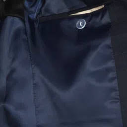 peter england Men Checkered Single Breasted Casual Blazer image 5