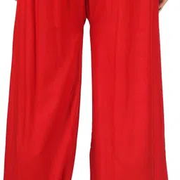 sumayafashion Solid Rayon Women Harem Pants image 2