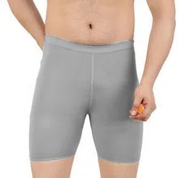 ninq Solid Men Grey, Light Green Tights image 4