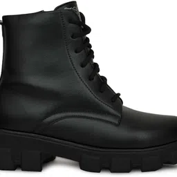 Vechlo Synthetic Women’s Heel Boots Trendy, Lightweight & Comfortable Fit Boots For Women image 4