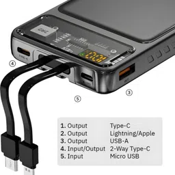 mimo binori 10100 mAh Compact Pocket Size Power Bank image 3