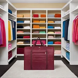 CHAMPARAN Moisture Proof Easy Foldable Large Capacity Multi-purpose Toys, Blanket, Cloth Cotton Laundry Bag-picture-32