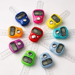 mobdesk Mini Hand Tally Counter Finger Ring Manual Electronic Head Digital Tally Counter image 5