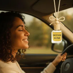 ocean luxe Gold Leaf Car Freshener Diffuser image 2
