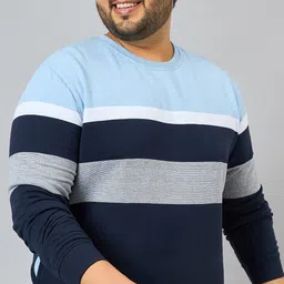 austivo Men Full Sleeve Striped Sweatshirt-picture-22