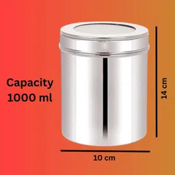 miltlife Steel Utility Container - 1000 ml image 3