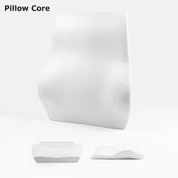 curasia Lumbar Support Pillow for Office Chair - Lumbar Pillow for Car - BLACK Back / Lumbar Support image 5