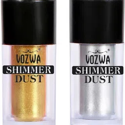 vozwa Eyeshaodw Shimmer Dust 4g- Golden + Silver-picture-23