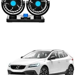 aanjul DOUBLE Car Fan 12v 360 Head 2 Speed Optimization For UNIVESAL CAR FF-164 Car Interior Fan-picture-12
