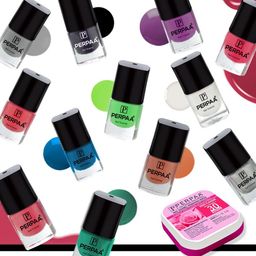 perpaa Trendy Quick-drying, Long-Lasting Gel Based Nail Polish Set of 12 Pcs 5ml each x 12 Pcs, MultiColor Combo (FREE NAIL WIPES)-picture-13