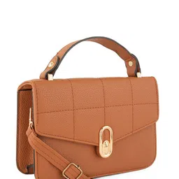 Flingo PU Structured Handheld Bag image 3