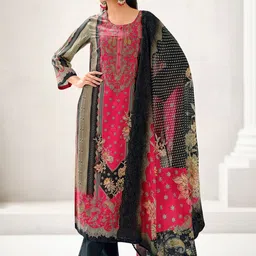 Stylee LIFESTYLE Printed Unstitched Dress Material-picture-31